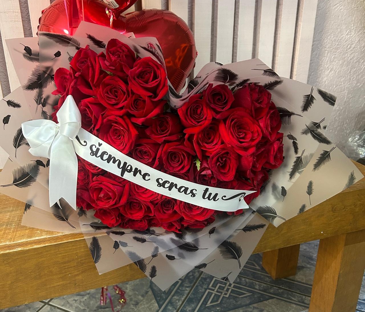 Ramo grande con tonos vibrantes